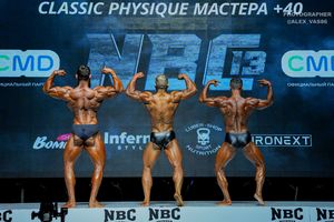 CLASSIC PHYSIQUE МАСТЕРА +40
